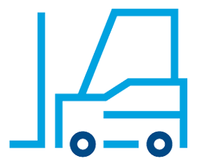 LTL fork lift icon